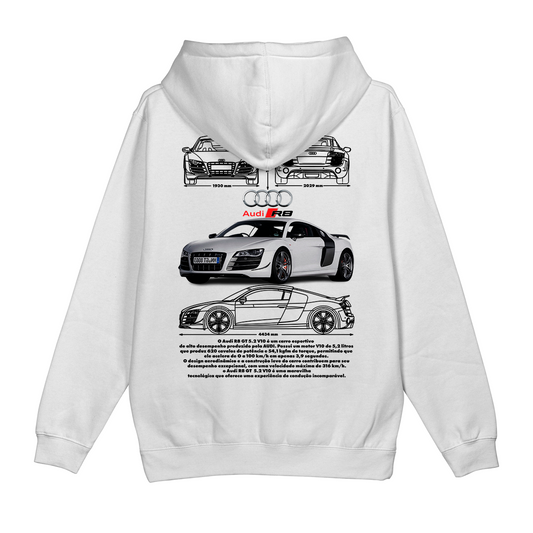 Moletom Canguru Audi R8