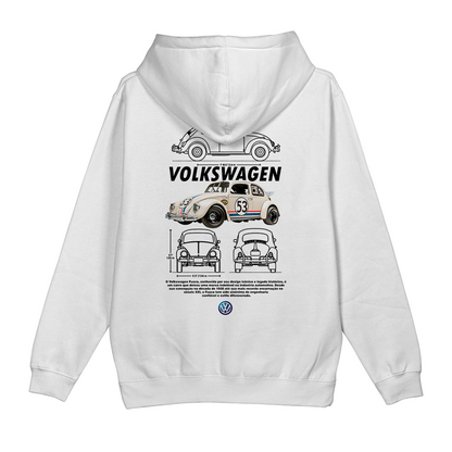 Moletom Canguru Volkswagen Fusca Beetle