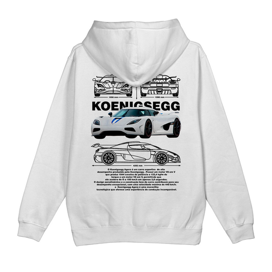 Moletom Canguru Koenigsegg Agera