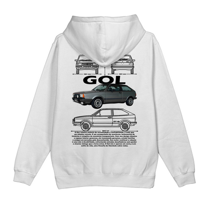 Moletom Canguru Volkswagen Gol Quadrado