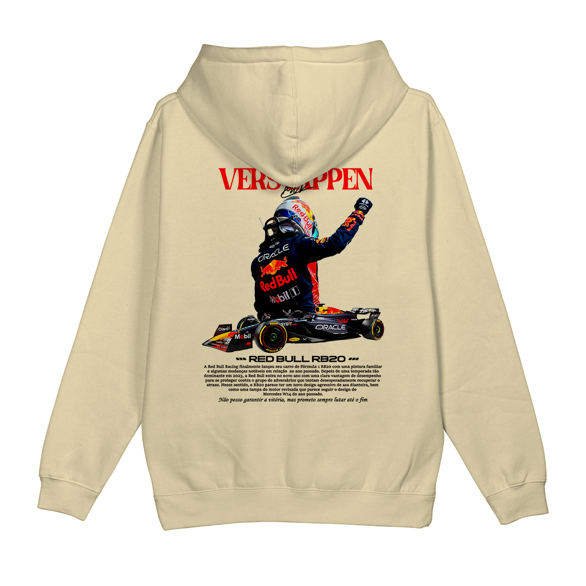 Moletom Canguru Formula 1 Max Verstappen