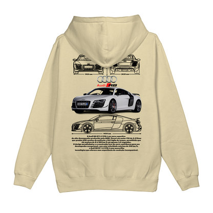 Moletom Canguru Audi R8