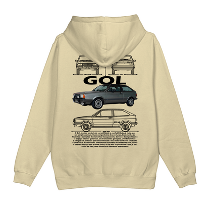 Moletom Canguru Volkswagen Gol Quadrado
