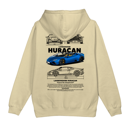 Moletom Canguru Lamborghini Huracan
