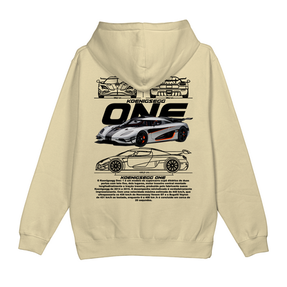 Moletom Canguru Koenigsegg One