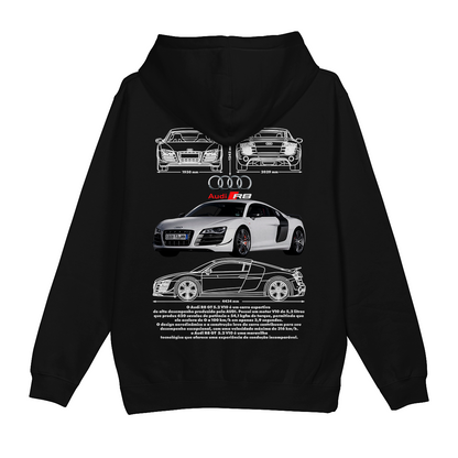 Moletom Canguru Audi R8
