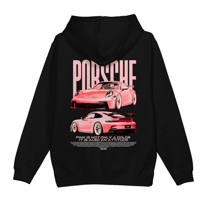 Moletom Canguru Porsche GT3RS Pink