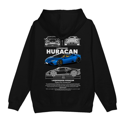 Moletom Canguru Lamborghini Huracan