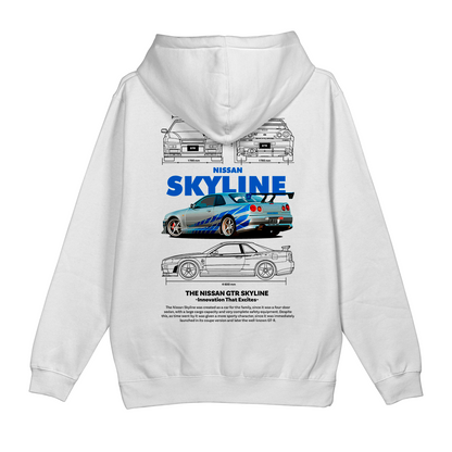 Moletom Skyline GTR R-34