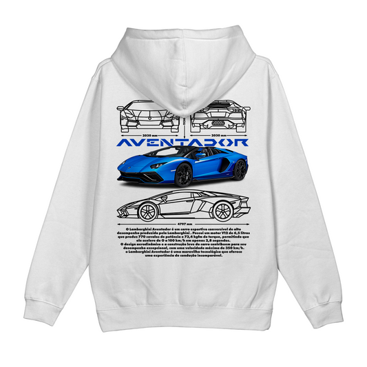 Moletom Canguru Lamborghini Aventador