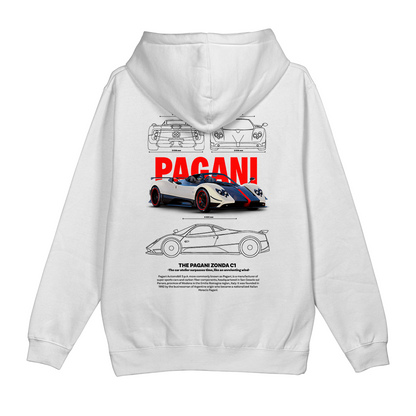 Moletom Canguru Pagani Zonda C1