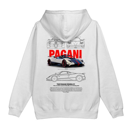 Moletom Canguru Pagani Zonda C1