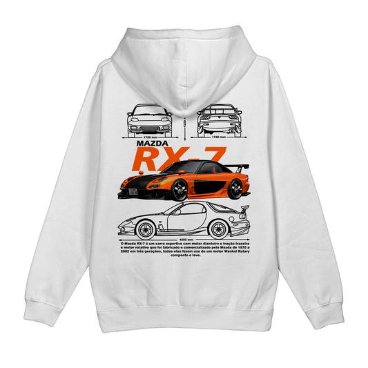 Moletom Canguru Mazda RX-7