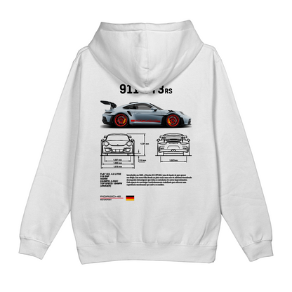 Moletom Canguru Porsche 911 GT3Rs