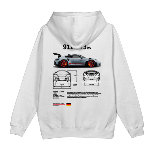 Moletom Canguru Porsche 911 GT3Rs