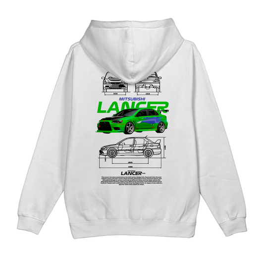 Moletom Canguru Mitsubishi Lancer