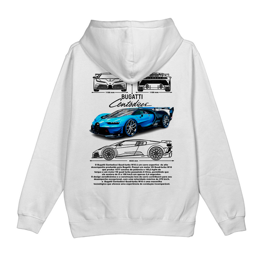 Moletom Canguru Bugatti Centodieci