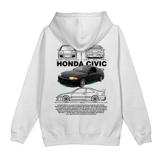 Moletom Canguru Honda Civic Toretto