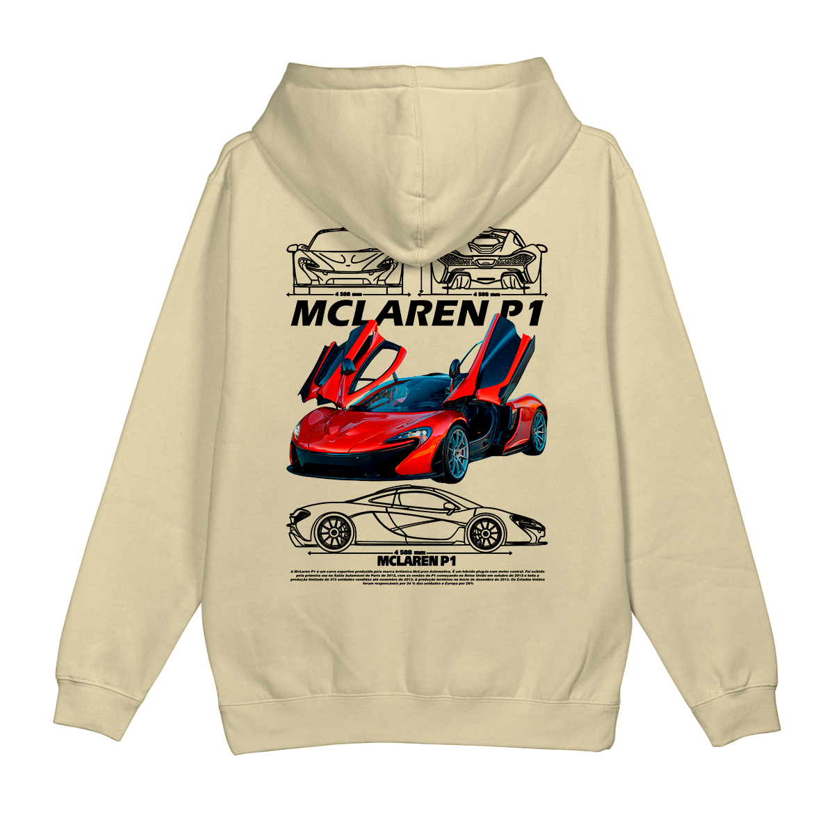 Moletom Canguru McLaren P1