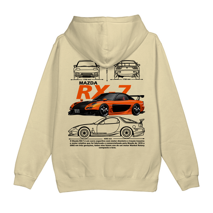 Moletom Canguru Mazda RX-7