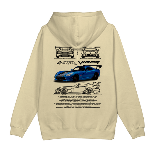 Moletom Canguru Dodge Viper