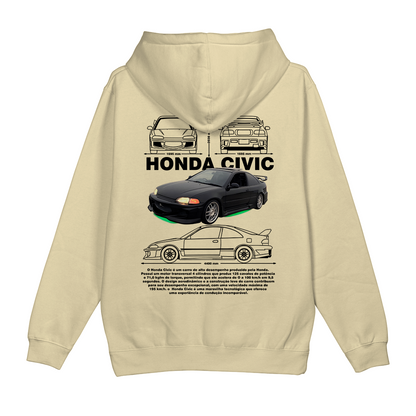 Moletom Canguru Honda Civic Toretto