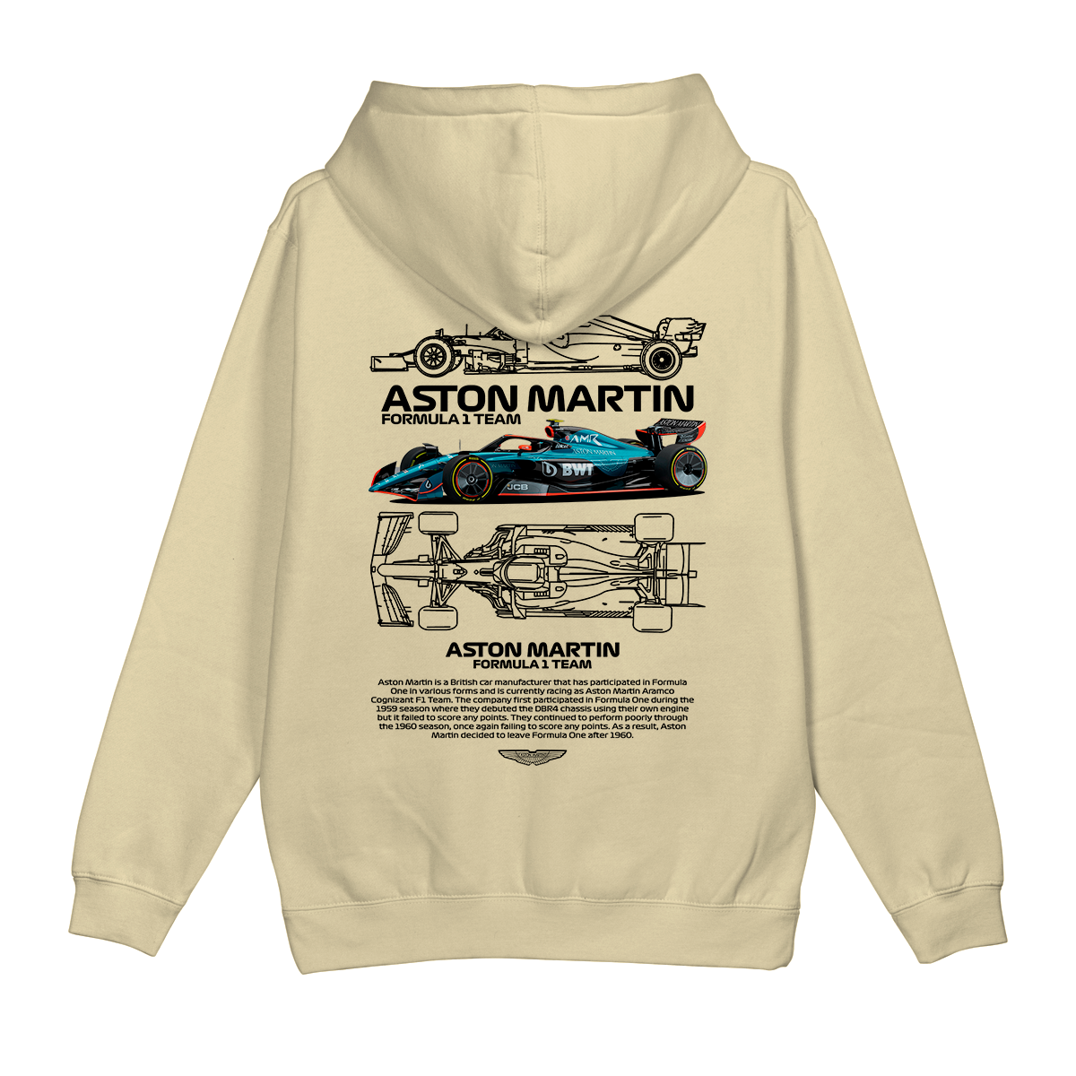 Moletom Canguru Formula 1 Aston Martin