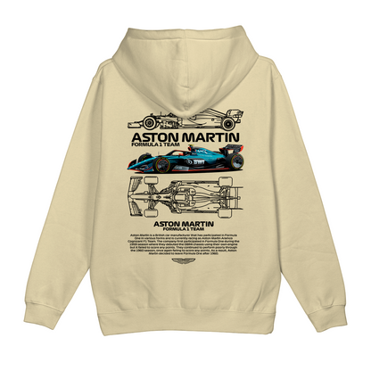 Moletom Canguru Formula 1 Aston Martin