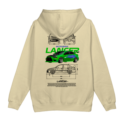 Moletom Canguru Mitsubishi Lancer