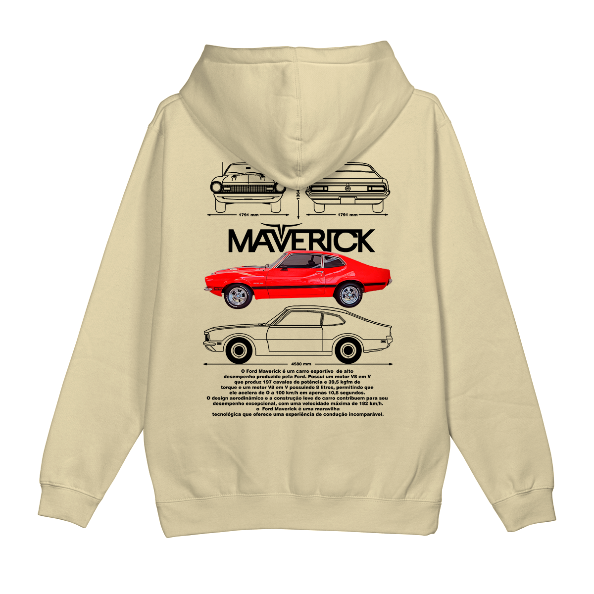 Moletom Canguru Ford Maverick