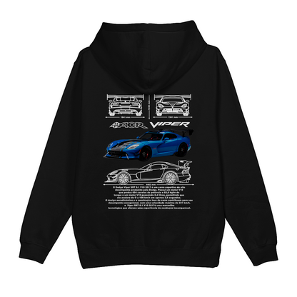 Moletom Canguru Dodge Viper