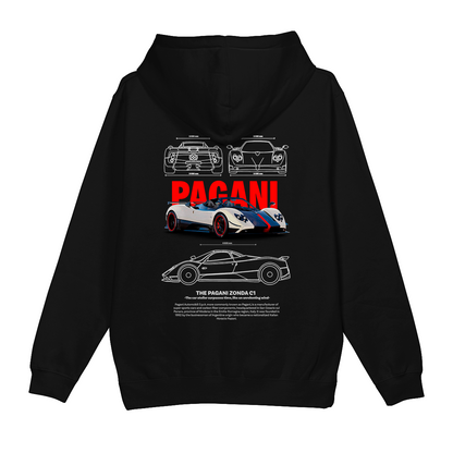 Moletom Canguru Pagani Zonda C1