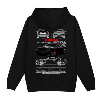 Moletom Canguru Dodge Challenger
