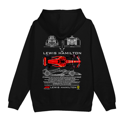 Moletom Canguru Formula 1 Lewis Hamilton