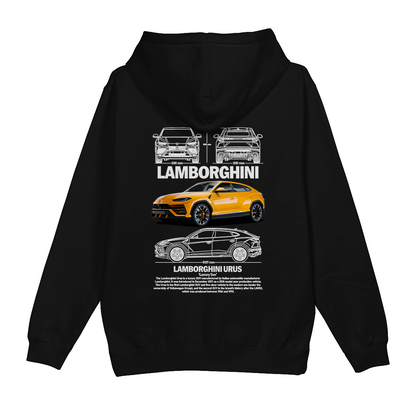 Moletom Canguru Lamborghini Urus