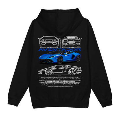 Moletom Canguru Lamborghini Aventador