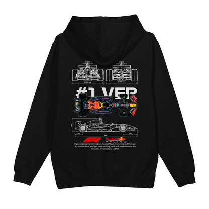 Moletom Canguru Formula 1 Max Verstappen