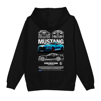 Moletom Canguru Ford Mustang
