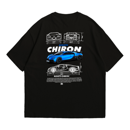 Camiseta Oversized Premium Bugatti Chiron