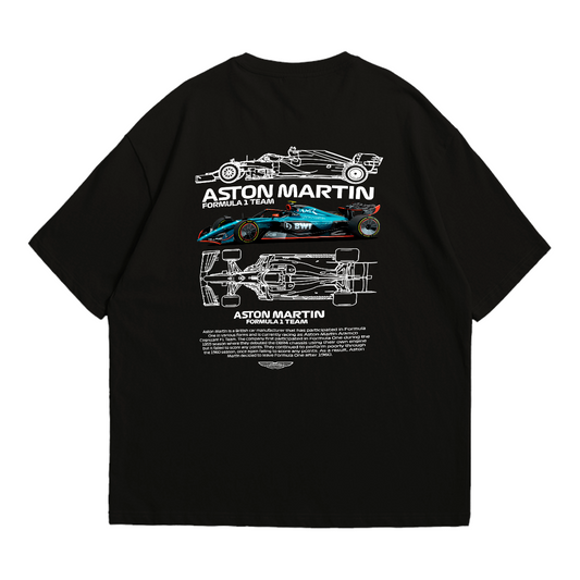 Camiseta Oversized Premium Formula 1 Aston Martin