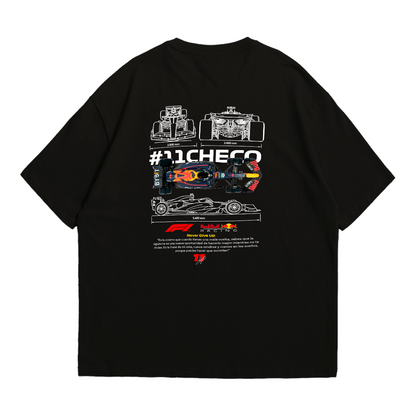 Camiseta Oversized Premium Formula 1 Checo Pérez