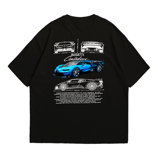 Camiseta Oversized Premium Bugatti Centodieci