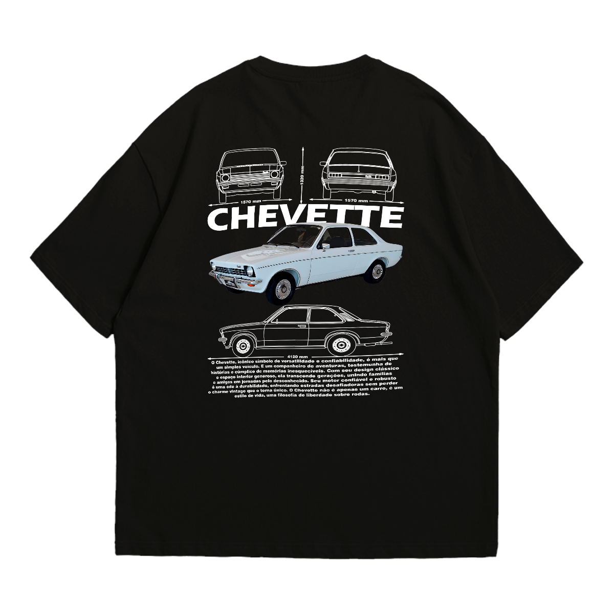 Camiseta Oversized Premium Chevette
