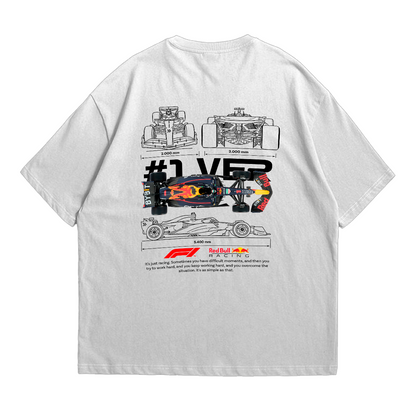 Camiseta Oversized Premium Formula 1 Max Verstappen