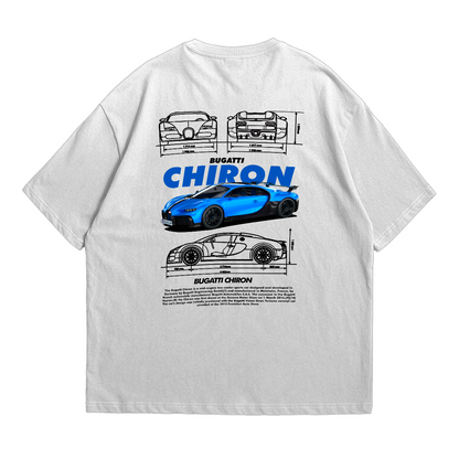 Camiseta Oversized Premium Bugatti Chiron