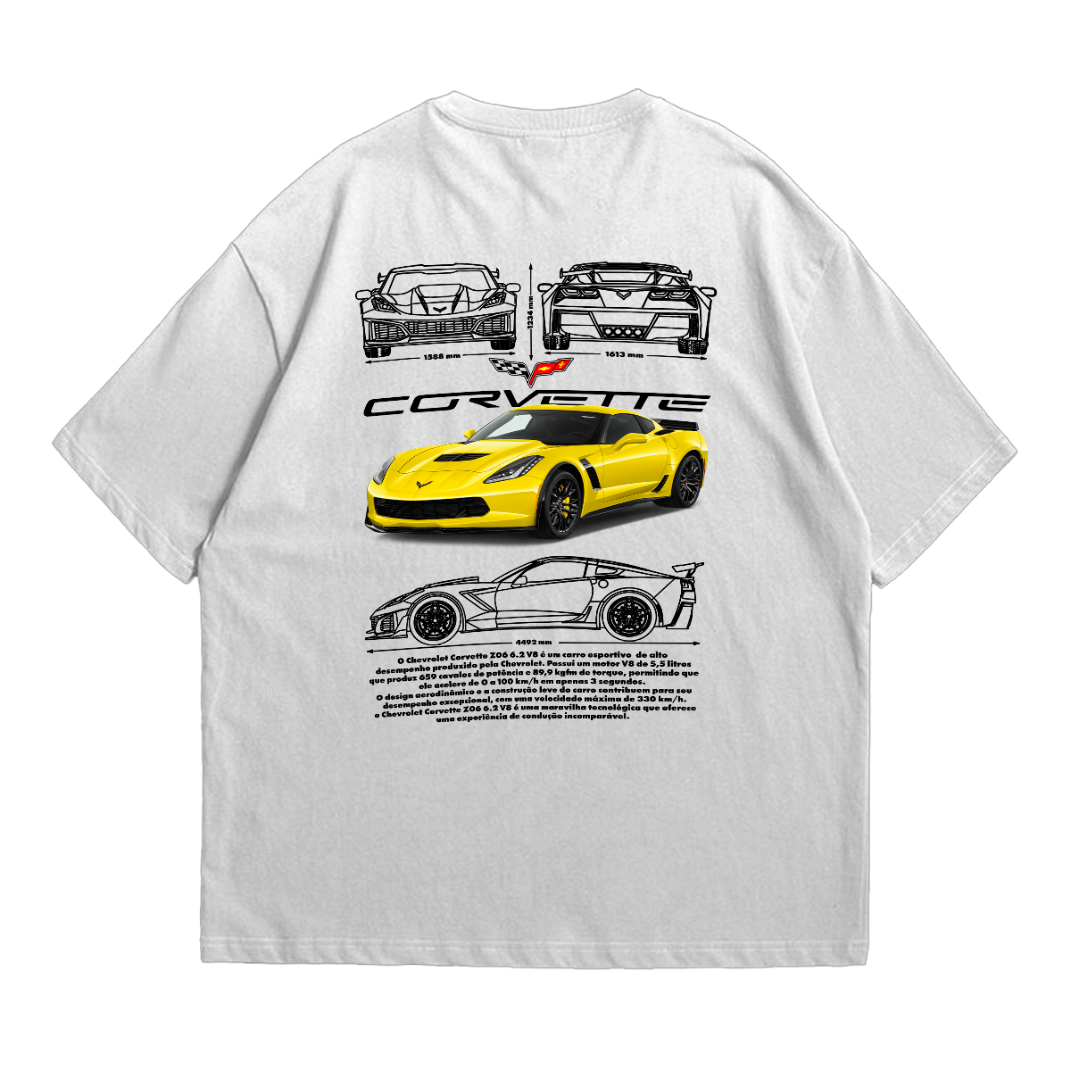Camiseta Oversized Premium Corvette