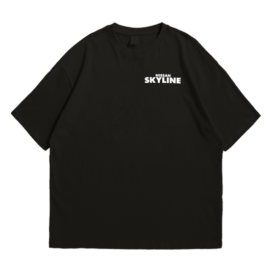 Camiseta Oversized Premium Skyline GTR R-34