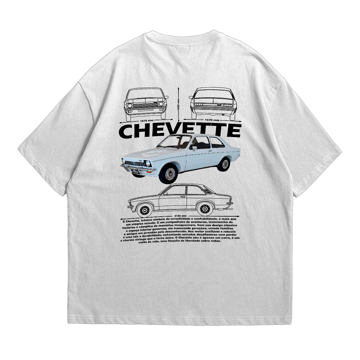 Camiseta Oversized Premium Chevette