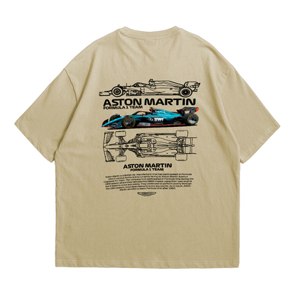 Camiseta Oversized Premium Formula 1 Aston Martin