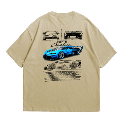 Camiseta Oversized Premium Bugatti Centodieci